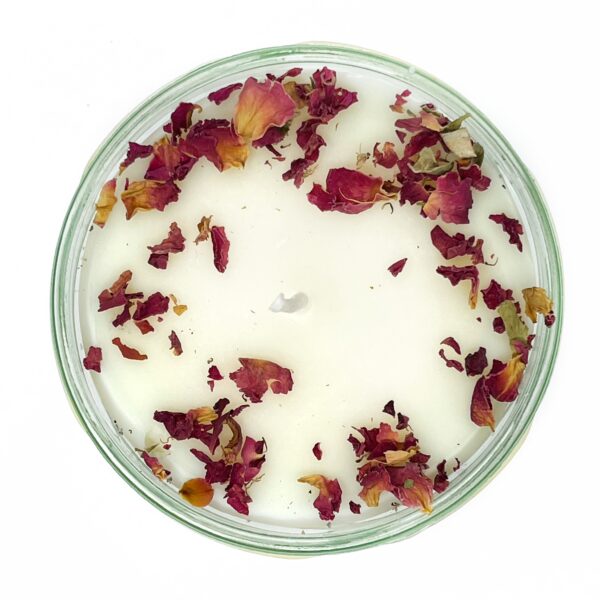 Rosenblüten individuelle Kerzen Fräulein Freigeist